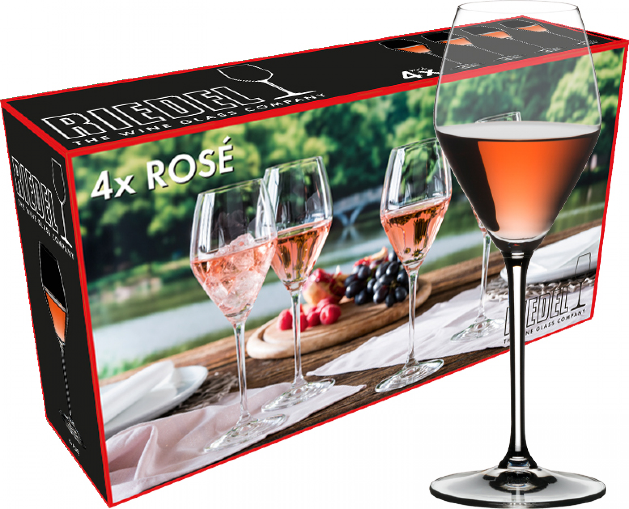 Riedel Extreme Rosé-Champagne wijnglas (set van 4 voor € 59,80)